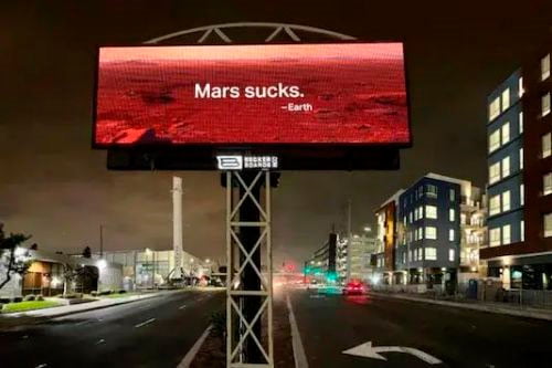 Рекламные борды от Activista: как потроллить Илона Маска?