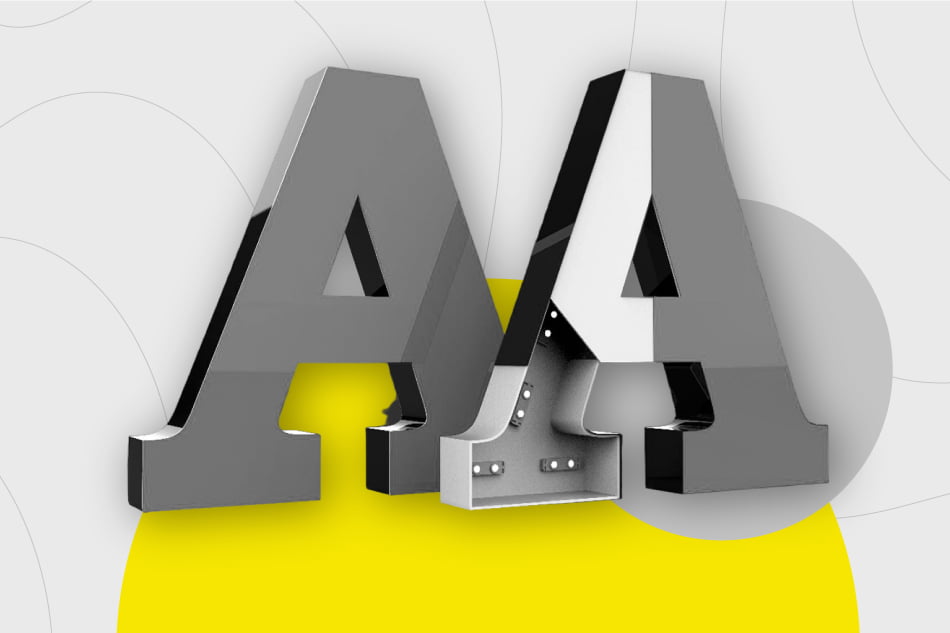 Об’ємні букви